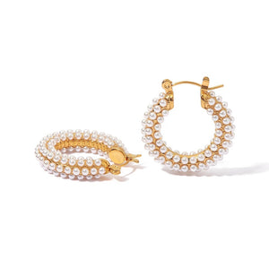 Ava Pearl Hoops