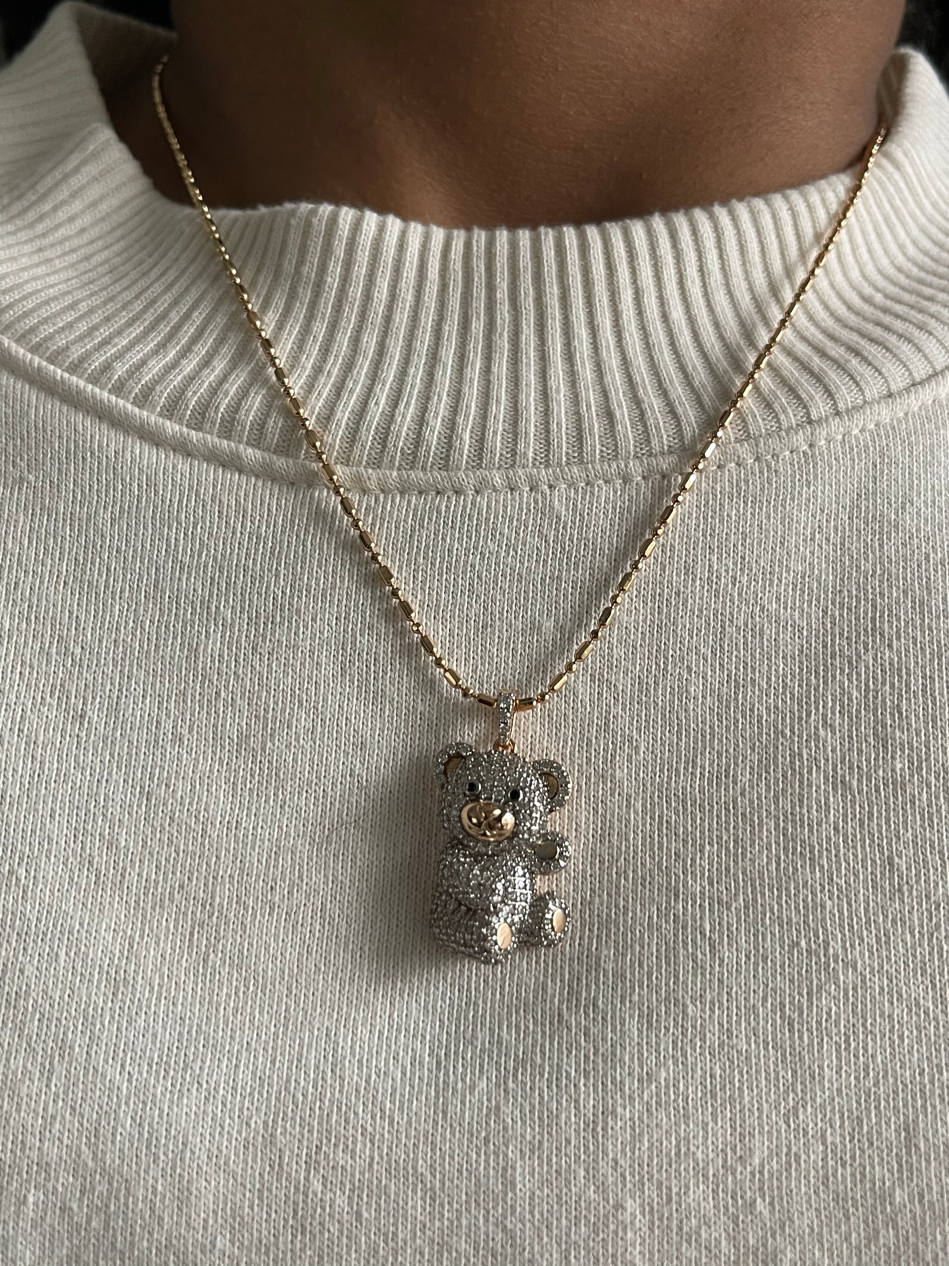 Big Teddy Necklace