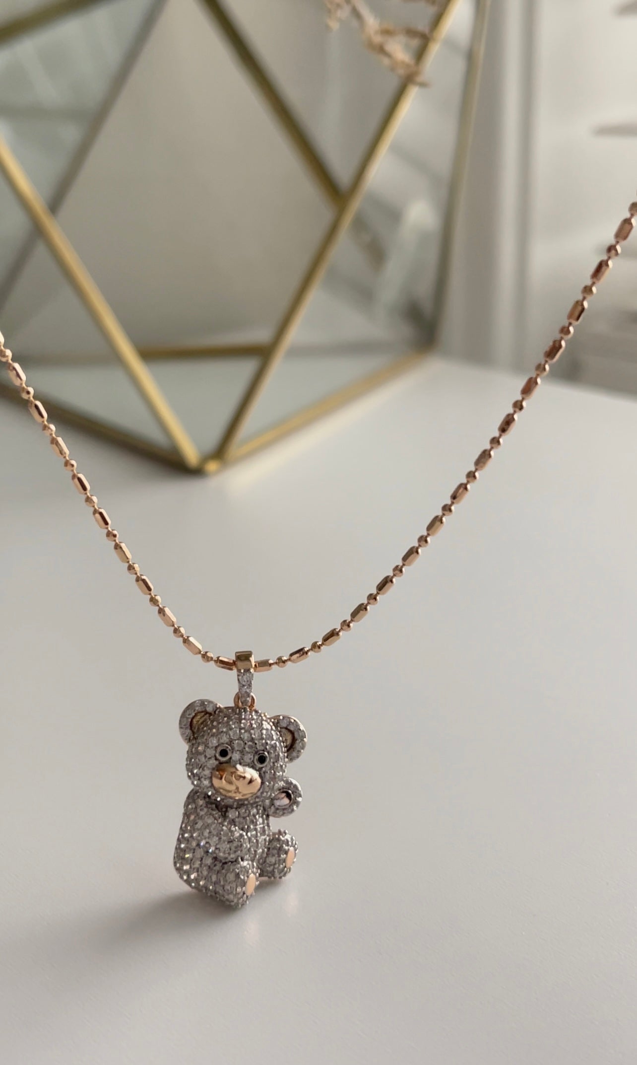Big Teddy Necklace