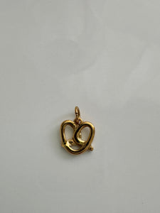 Pretzel charm