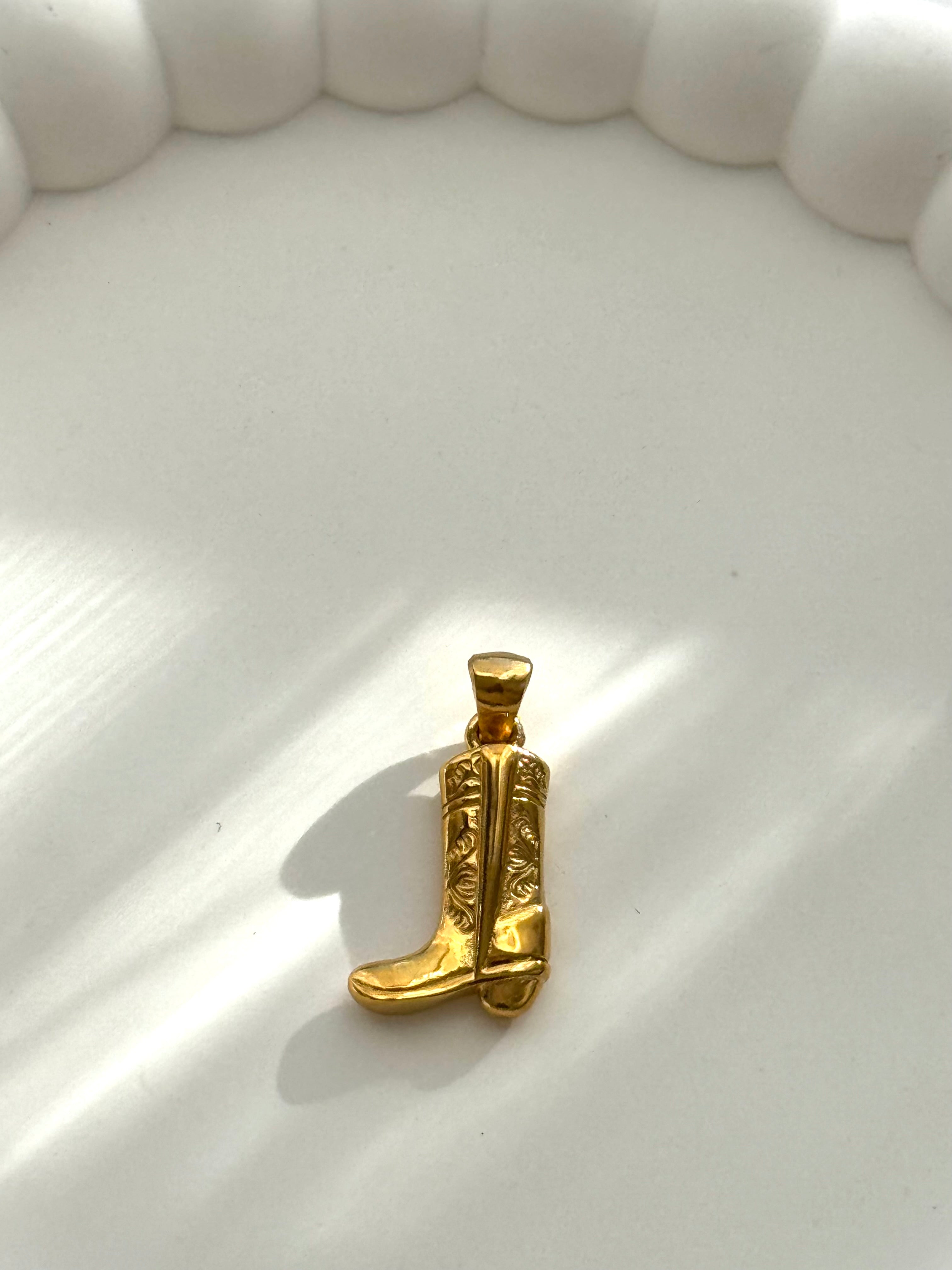 Vaquera Boot Charm