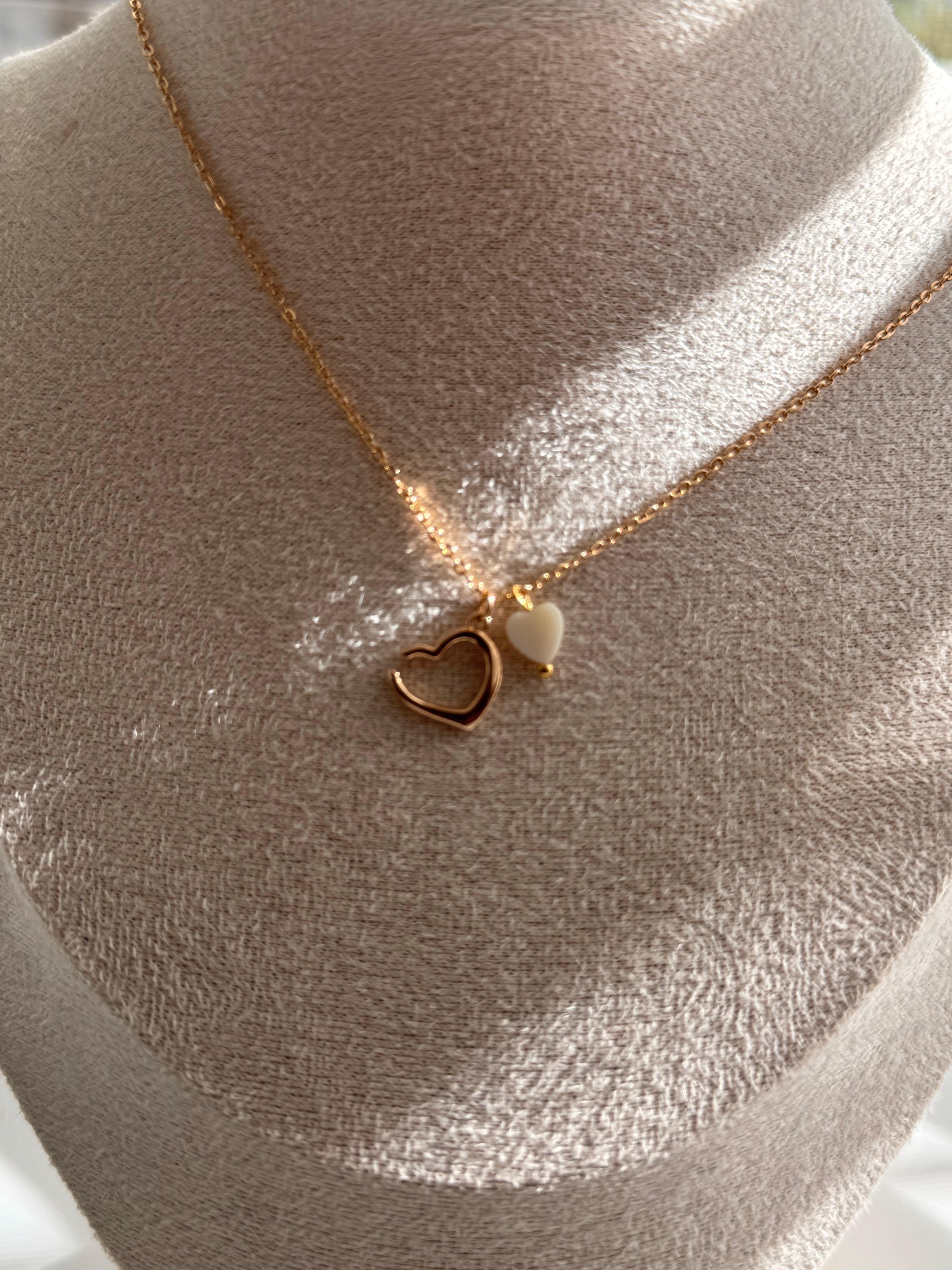 Open Heart Necklace