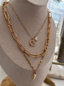 Open Heart Necklace
