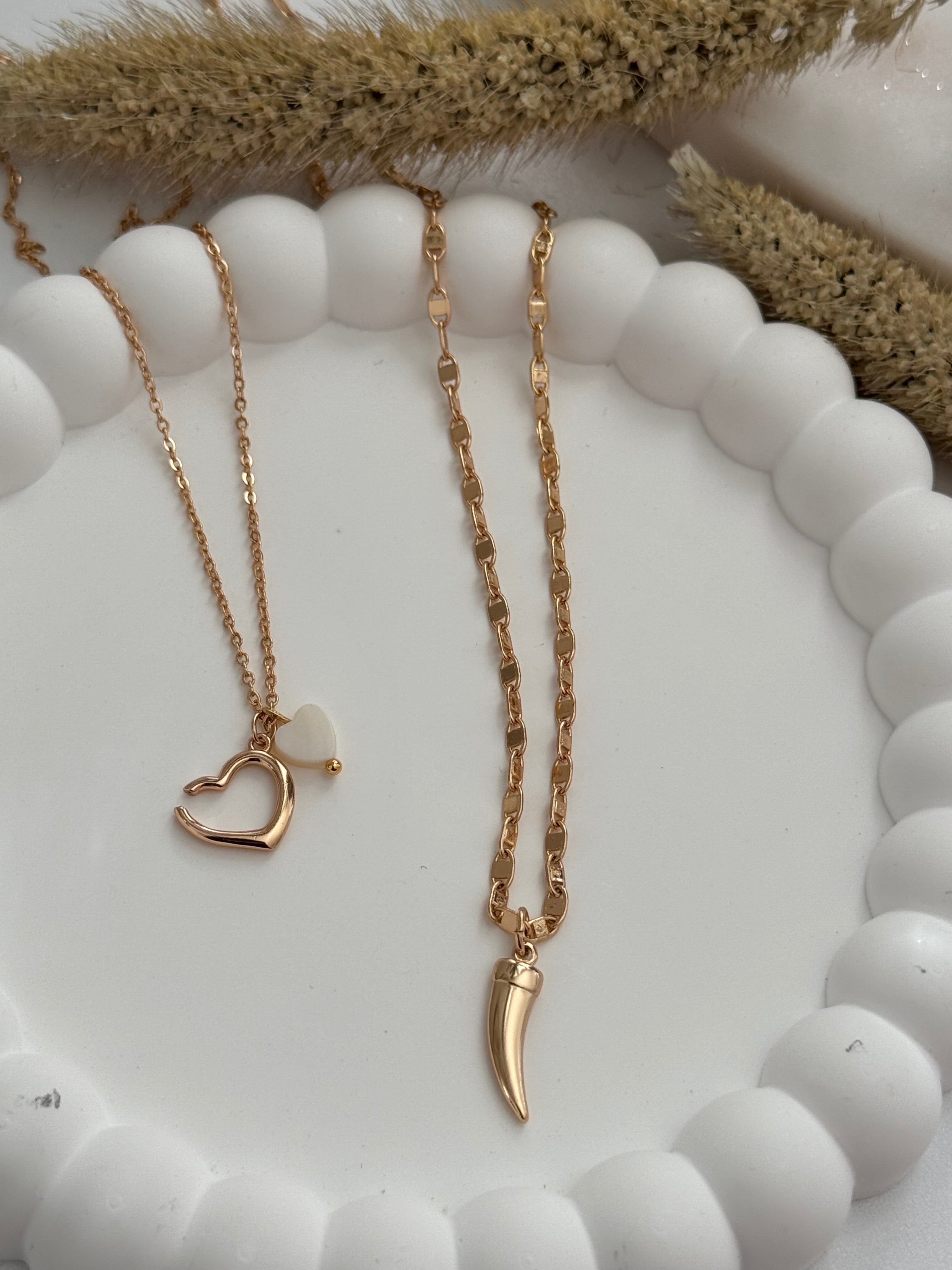 Open Heart Necklace