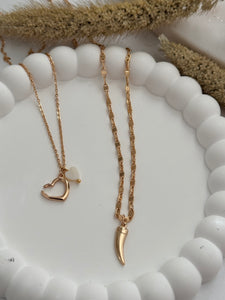 Open Heart Necklace