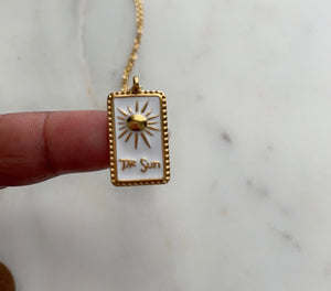 Sunny Rectangle Necklace