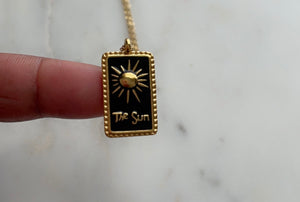 Sunny Rectangle Necklace