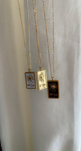 Sunny Rectangle Necklace